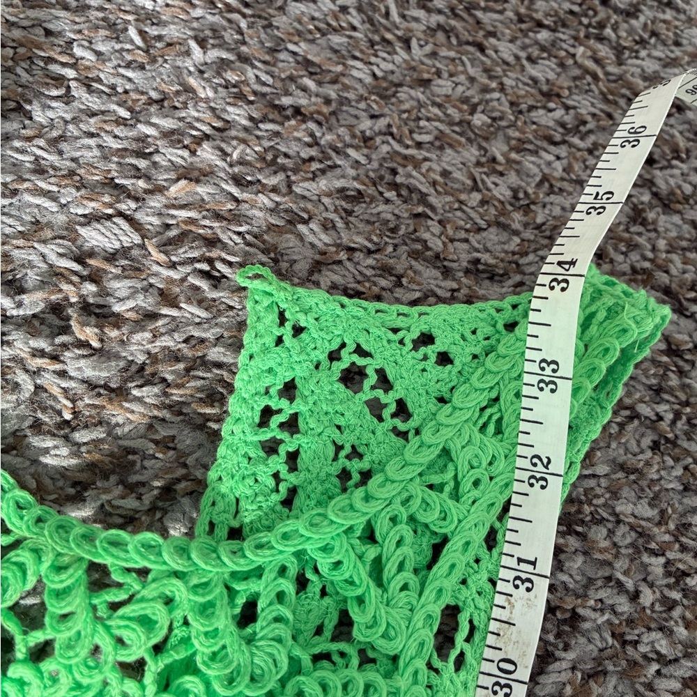 Lilly Pulitzer Lime Green Summer Party Dress: Size M - Picture 11 of 11